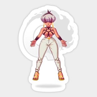 The Queen Of Fighters Sticker